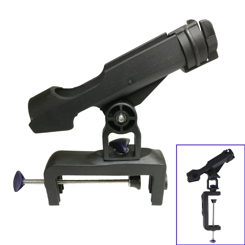 Fishing Kayak Rod Holder - Kelepçe Çıkarılabilir Yat Kayık Kano Olta
